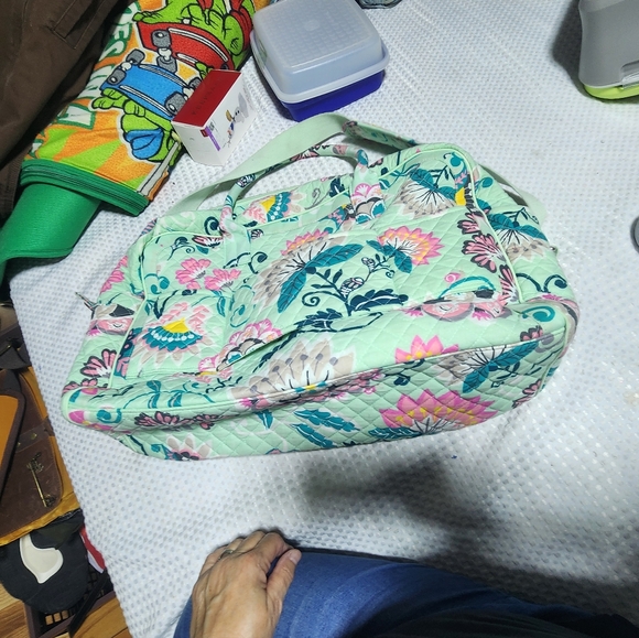 VERA BRADLEY EUC XL ICONIC WEEKENER CROSSBODY DUFFLE BAG - Picture 6 of 10